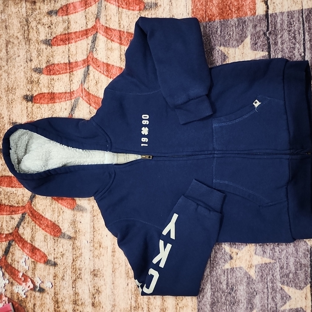 Lucky fleece zipper up sweatshirt - Picture 1 of 7
